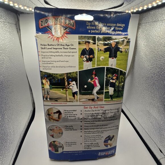 Vintage Rare Derek Jeter ZIP-N-HIT PRO 2005 New York Yankees Baseball Practice - Picture 5 of 7